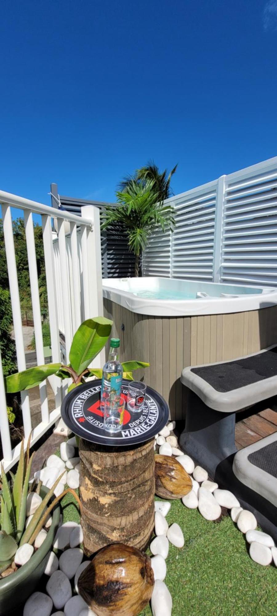 Appartement Duplex Vue Mer Jacuzzi Privé Deshaies Exterior foto